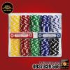 Set 200 Chip Poker ABS 6 Màu Cao Cấp