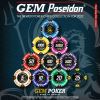 GEM Travel 500 Chip Poker Clay Poseidon 2.0