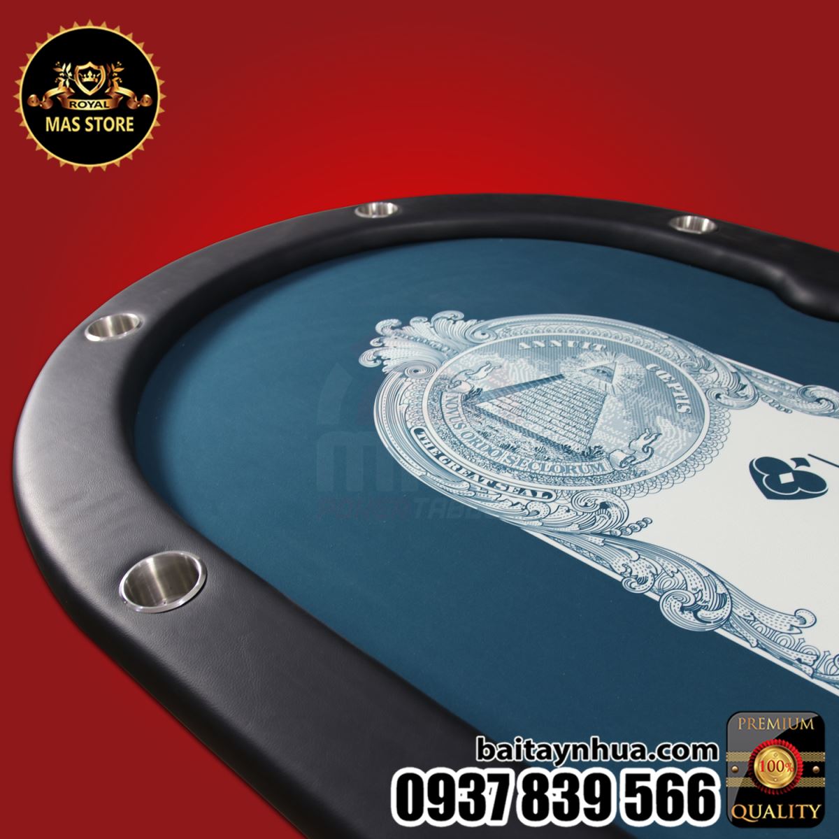 Bàn Poker Gập Đa Năng  MASCOMPACT – MFT03 I Dollar