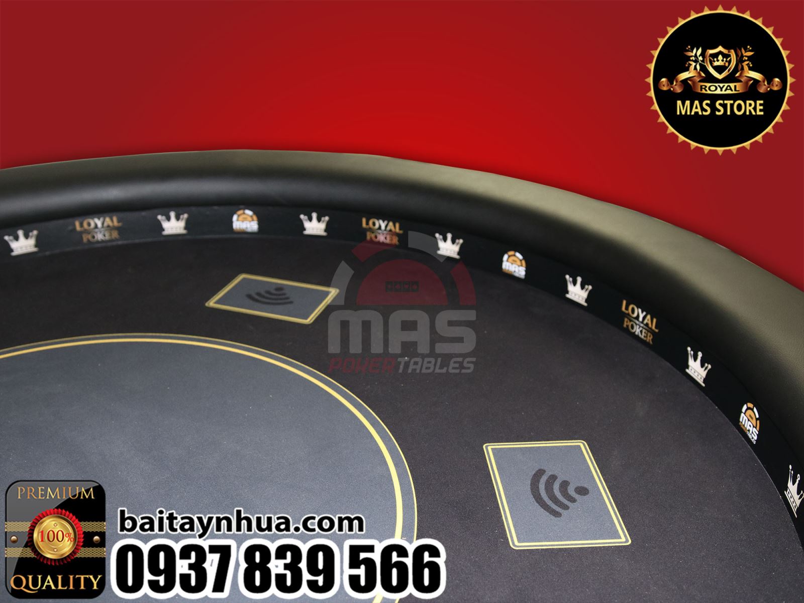 Bàn Poker Cao Cấp 046 - FINAL POKER TABLE