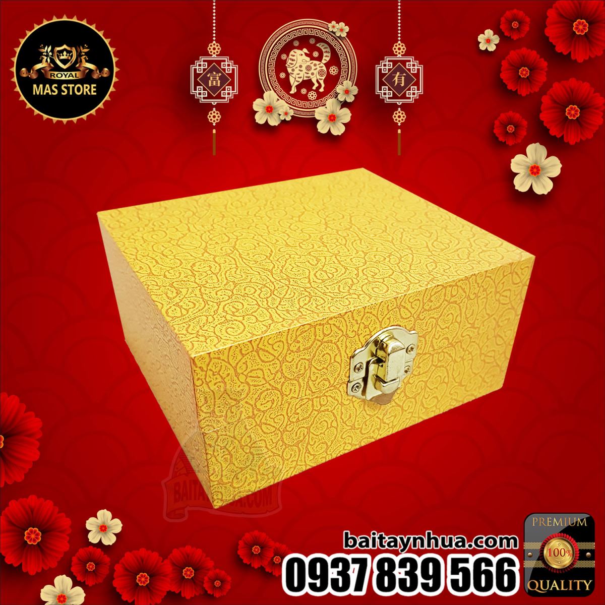Bài Tây Mạ Vàng Cao Cấp - GOLD BOX