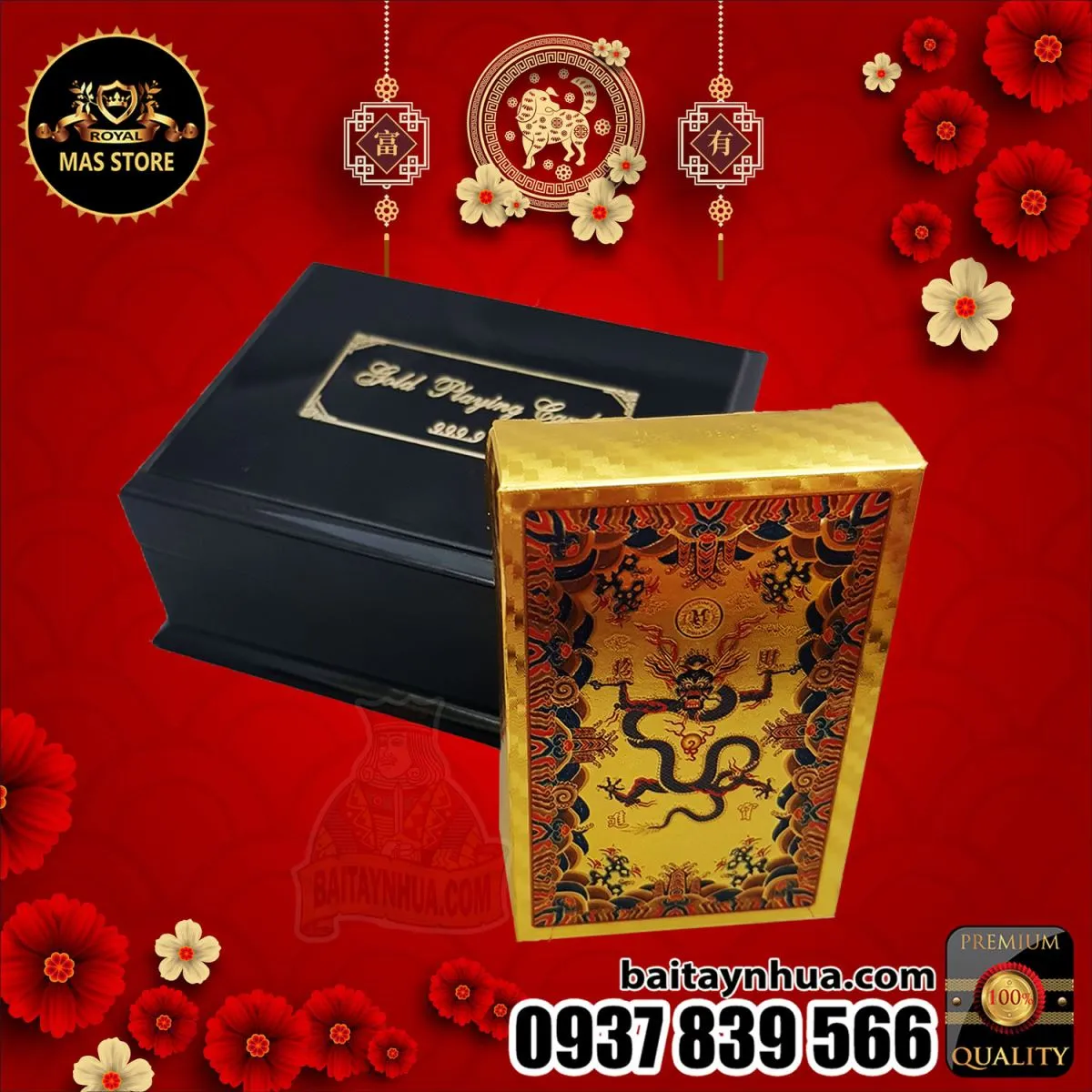 Bài Tây Mạ Vàng Cao Cấp - THANH LONG