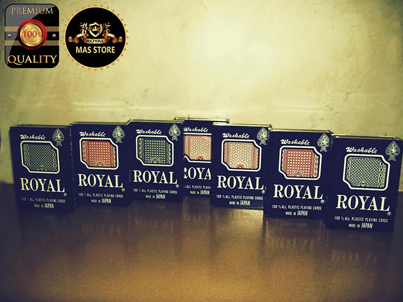 Bài Tây Nhựa Royal Cao Cấp 100% plastic - Made in Japan