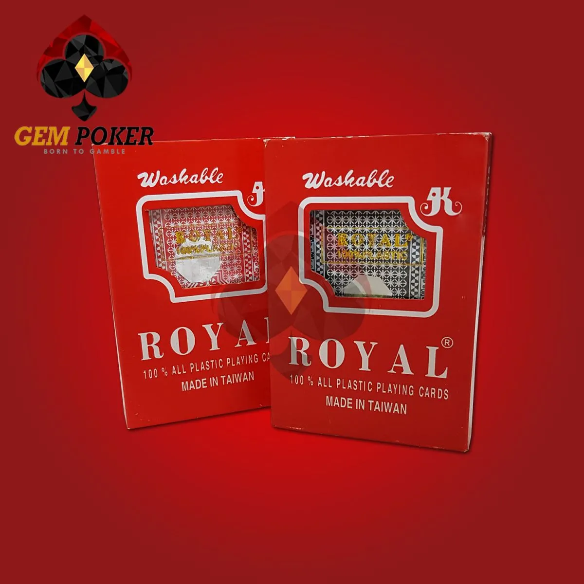 Bài Tây Nhựa Royal Cao Cấp 100% Plastic - Made in Taiwan