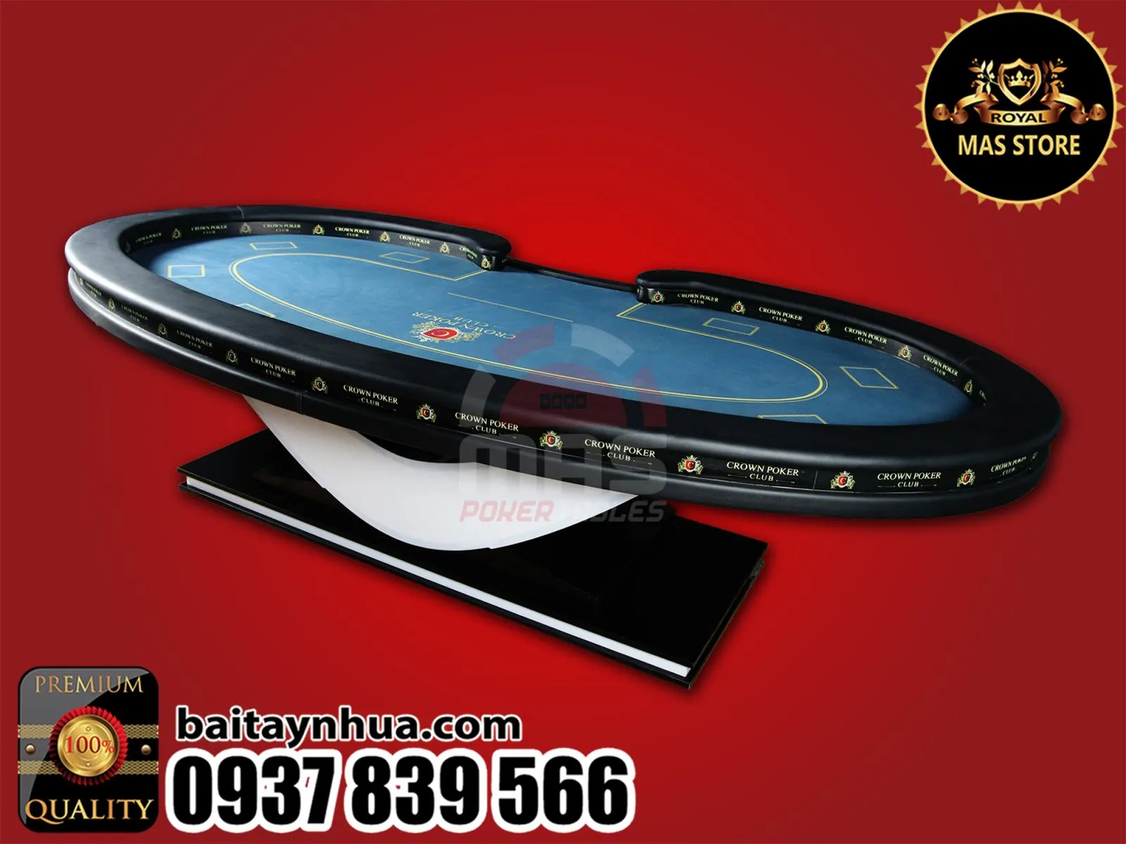 Bàn Poker Cao Cấp 045 - FINAL POKER TABLE