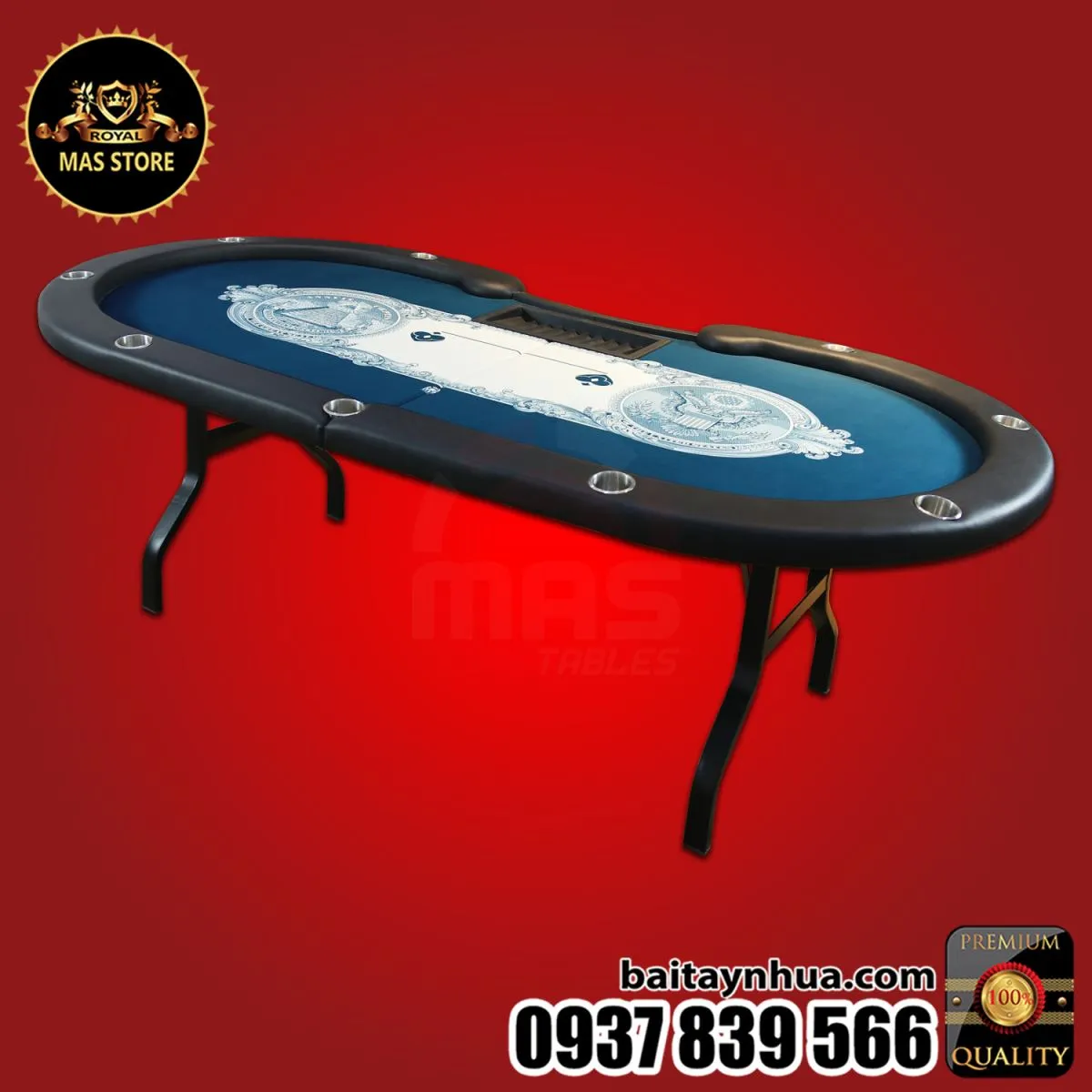 Bàn Poker Gập Đa Năng MASCOMPACT - MFT03 I Dollar