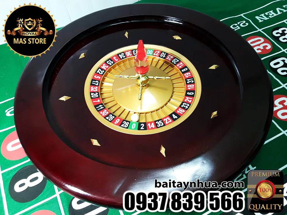 Bộ Vòng Xoay Roulette 22inch Casino Cao Cấp