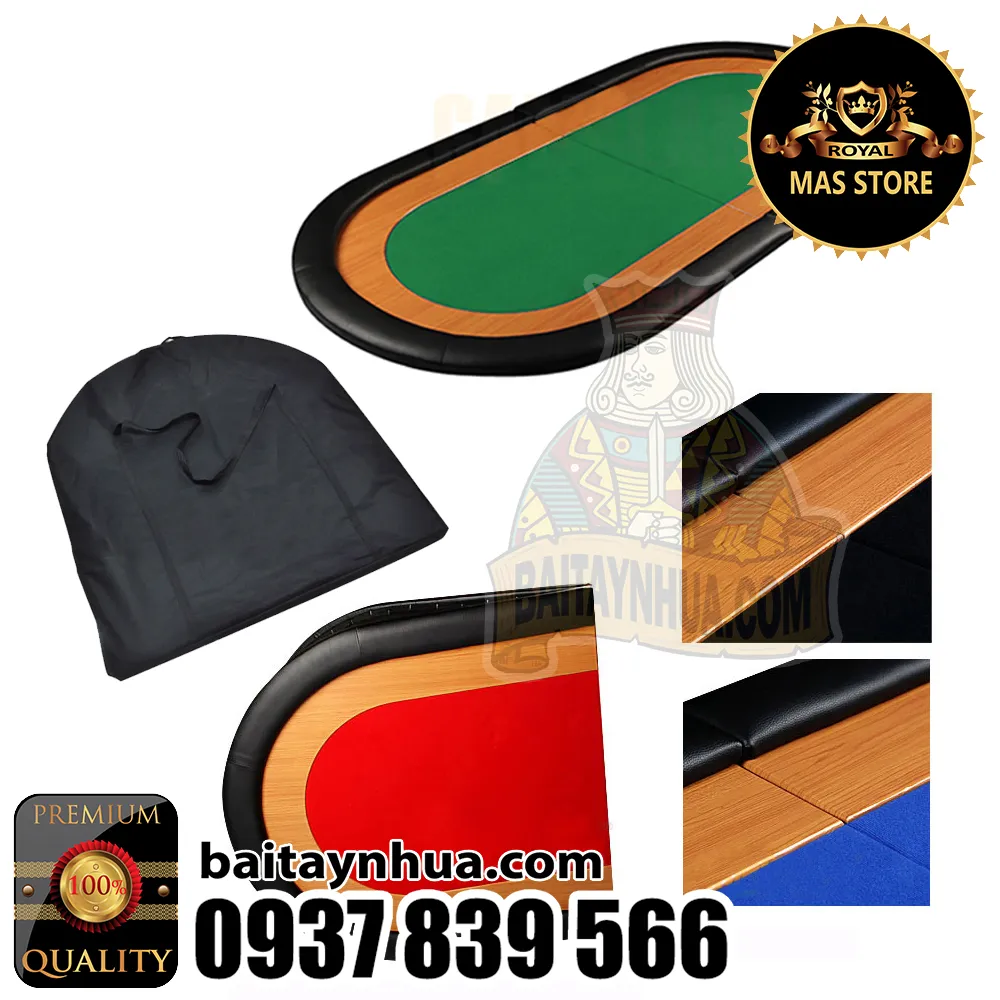 Mặt Bàn Poker Texas Hold'em Cao Cấp